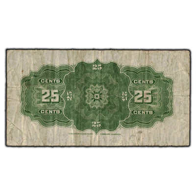 SOLD 25 Cents 1923 Dominion of Canada Shinplaster Note DC-24c - F-12