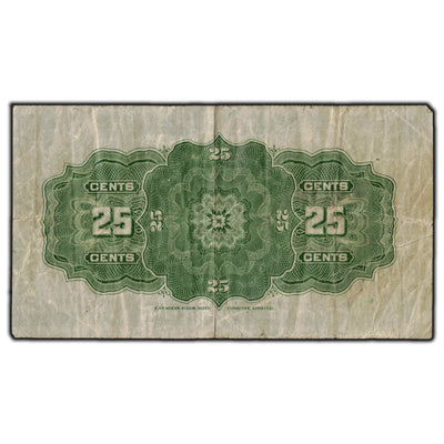 SOLD 25 Cents 1923 Dominion of Canada Shinplaster Note DC-24c - F-12
