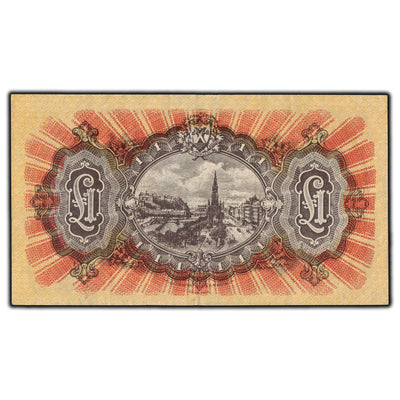 SOLD Scotland National Bank 1959 1 Pound Note SC #503e - VF-30