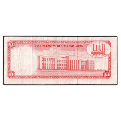 SOLD Trinidad and Tobago 1964 $1 Note P #26c